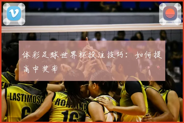 体彩足球世界杯投注技巧：如何提高中奖率